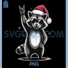 Raccoon Rock Music PNG, Xmas Funny Raccoon PNG 1 Raccoon Rock Music PNG, Xmas Funny Raccoon PNG