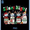 Silent Night ICU PNG, Nurse Propofol Christmas PNG