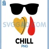 Summer Graphic PNG, Vintage Sunglasses & Tear PNG