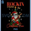 Rocking Around The Christmas Tree PNG, Santa Rock and Roll Guitar PNG 2 Rocking Around The Christmas Tree PNG, Santa Rock and Roll Guitar PNG