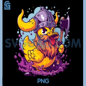 Rubber Duck Rubber PNG, Duckie Viking PNG