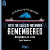 SS Edmund Fitzgerald PNG, Lake Superior Iron Ore PNG