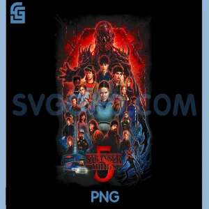 Stranger Things Season 5 PNG, Kyle Lambert Officially Licensed PNG