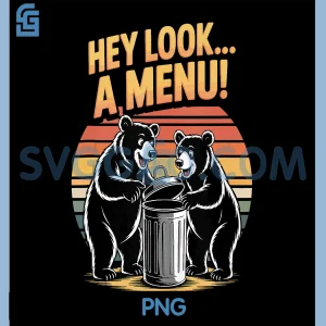 Hey Look A Menu PNG, Summer Trip Loves Camping Retro PNG