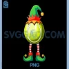 Tennis Elf PNG, Christmas Funny PNG, Xmas Elf Tennis PNG