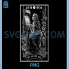 The Arcade Girl PNG, Retro Arcade Gaming 80s PNG, Tarot Card Skeleton PNG