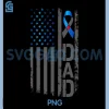 Type 1 Diabetes Awareness PNG, T1D Dad of Warrior Type 1 Diabetic PNG