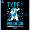 Type One Diabetes Awareness PNG, Unicorn T1D Diabetic PNG