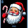 Christmas Santa Claus Face PNG, Funny Old Fashioned Xmas PNG