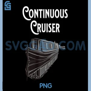 Continuous Cruiser PNG, Vintage Narrowboat Canal PNG, Barge Boat Life PNG