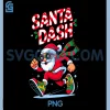 Christmas Santa Dash PNG, Running Runner Marathon Team PNG