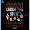Christmas Spirit PNG, Matching Funny Couples Ugly PNG