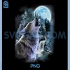 Wolf Howling Moon PNG, Forest Nature Wildlife PNG, Animal Lovers PNG