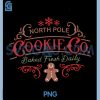 Bakery North Pole Cookie PNG, Christmas Gingerbread PNG