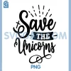 Save The Unicorn PNG, Inspirational Bible Verse Christian PNG