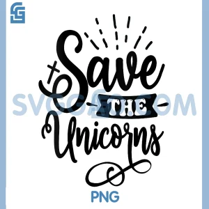 Save The Unicorn PNG, Inspirational Bible Verse Christian PNG