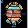 Zion National Park Road Trip 2026 PNG, Retro Angels Landing PNG