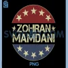 Zohra Mamdani For NYC Mayor PNG, Zohran Mamdani Retro PNG