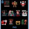 67 Six Seven Funny PNG Bundle, Christmas 6 7 Meme Bundle PNG