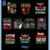 Dear Santa Please Make Them Stop Saying 6 7 PNG Bundle, Funny Christmas Naughty List Bundle PNG