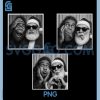 Photobooth With Santa Christmas PNG Bundle, Funny Bigfoot PNG Bundle