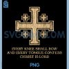 Every Knee Shall Bow PNG, And Every Tongue Confess Christ is Lord PNG