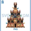Funny Belgian Malinois PNG, Christmas Tree Dog Lovers PNG