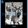 Reindeer Selfie Fails PNG, Christmas PNG