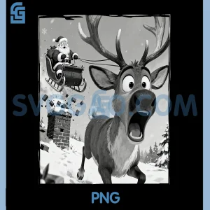 Reindeer Selfie Fails PNG, Christmas PNG
