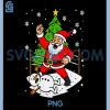 Wrestling Christmas Wrestler PNG, Funny Santa Snow PNG