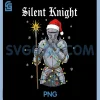 Silent Knight PNG, Medieval Christmas Warrior Festive PNG