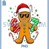 Christmas Gingerbread Hand PNG, Funny Six Seven 67 Meme PNG
