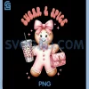 Gingerbread Pink Xmas PNG, Christmas Holidays PNG