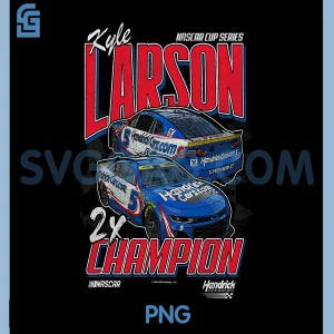 Kyle Larson Nascar Series 2X Champion PNG, Hendrick Motorsports PNG