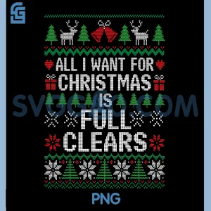 I Want For Christmas Is Full Clears PNG, Gamer Funny PNG