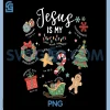 Jesus is My Light in The Darkness PNG, Christian Christmas Faith PNG