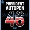 President Autopen 46 PNG, Black Apparel PNG