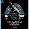 Yellowstone Bear National Park PNG, American Bear PNG