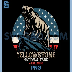 Yellowstone Bear National Park PNG, American Bear PNG
