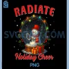 Radiate Holiday Cheer PNG, MRI Technologist Christmas Radiology PNG