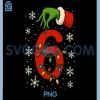 Number 6 Matching Six Seven PNG, Meme Christmas PNG