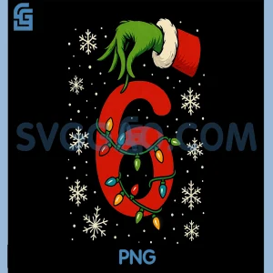 Number 6 Matching Six Seven PNG, Meme Christmas PNG