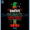Santa Favorite Ortho Squad PNG, Elf Orthodontist Christmas PNG