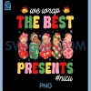 We Wrap The Best Presents NICU PNG, Neonatal ICU Nurse Christmas PNG