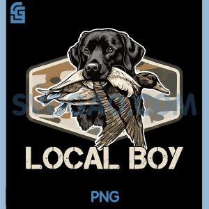 Local Boy PNG, Duck Hunting Black Lab Outdoor PNG