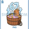 Capybara Bath Tub 67 Relaxed PNG, Funny Meme Animal PNG 1 Capybara Bath Tub 67 Relaxed PNG, Funny Meme Animal PNG