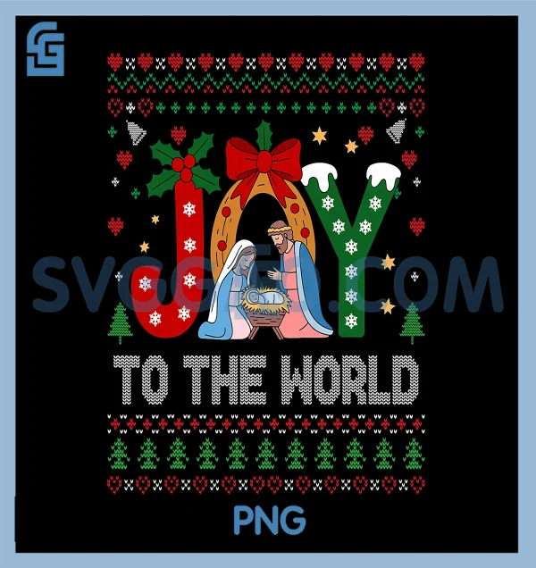 Christmas Joy to The World PNG, Baby Jesus Religious Christian PNG – SVGGAO