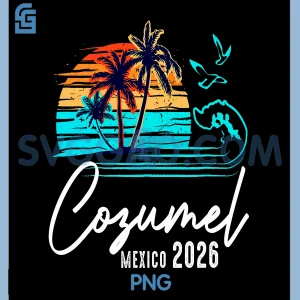 Cozumel Mexico 2026 PNG, Vacation Beach Matching Family Group PNG