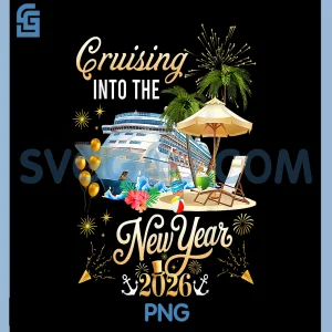 Cruising Into The New Year 2026 PNG, Happy New Year 2026 PNG