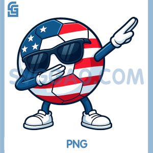 Dabbing Soccer PNG, American Ball PNG, Sports Player PNG
